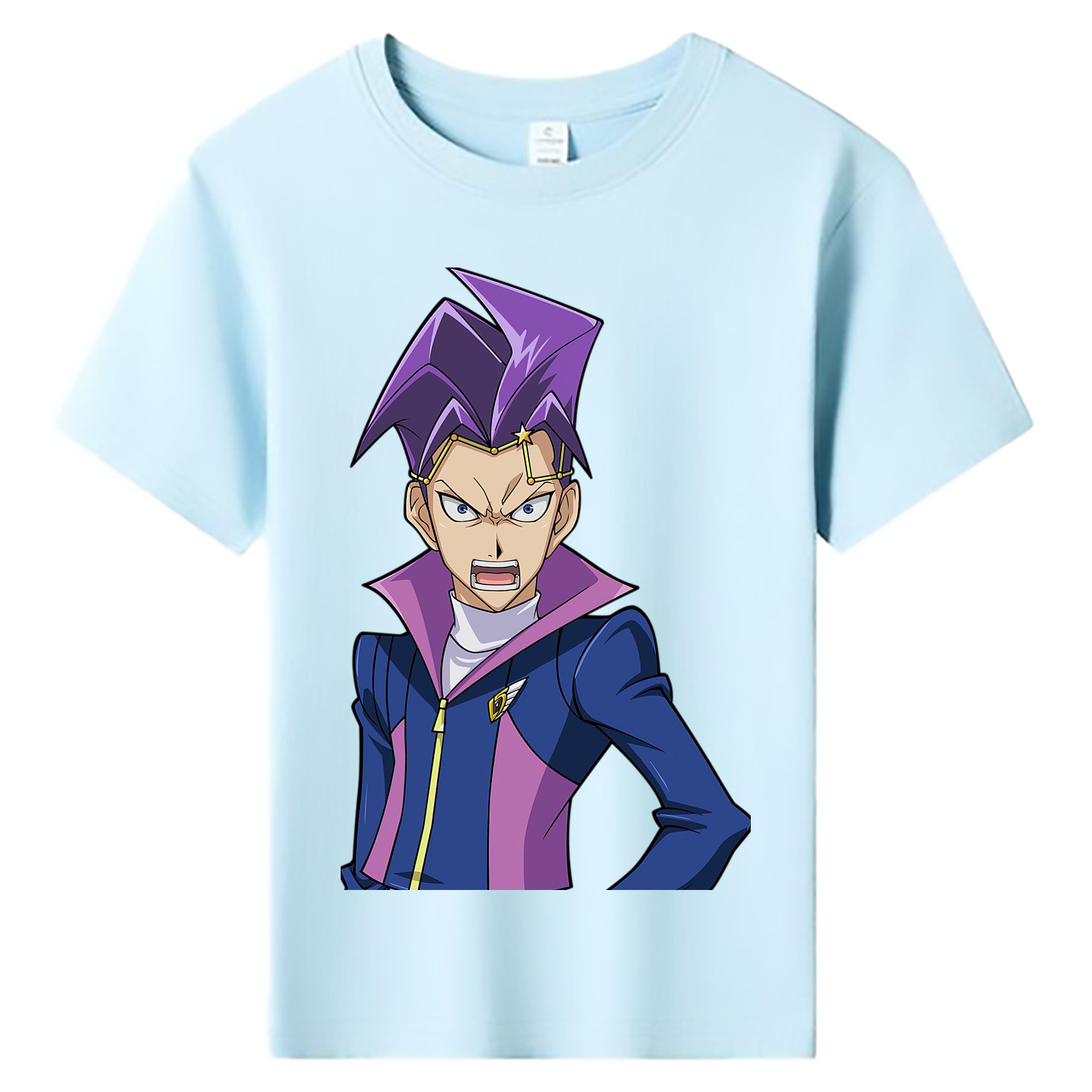 （画像用） 遊☆戯☆王 Yu-Gi-Oh! 綿100％キッズTシャツ（フロントプリント）